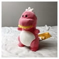 thumbnail image 5 of Pink Pink Dinosaur Plush Backpack For Kids Crossbody Shoulder Bag Cute Stuffed Animal Purse For Girls, 5 of 5