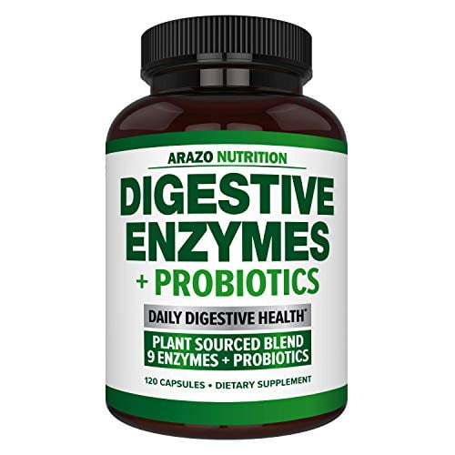 Digestive Enzymes with Probiotics Multi Enzyme Nutritional Supplement