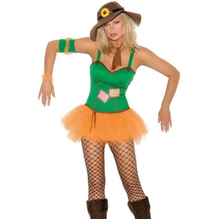 Green Sunflower Scarecrow Costume Elegant Moments 9095 Green