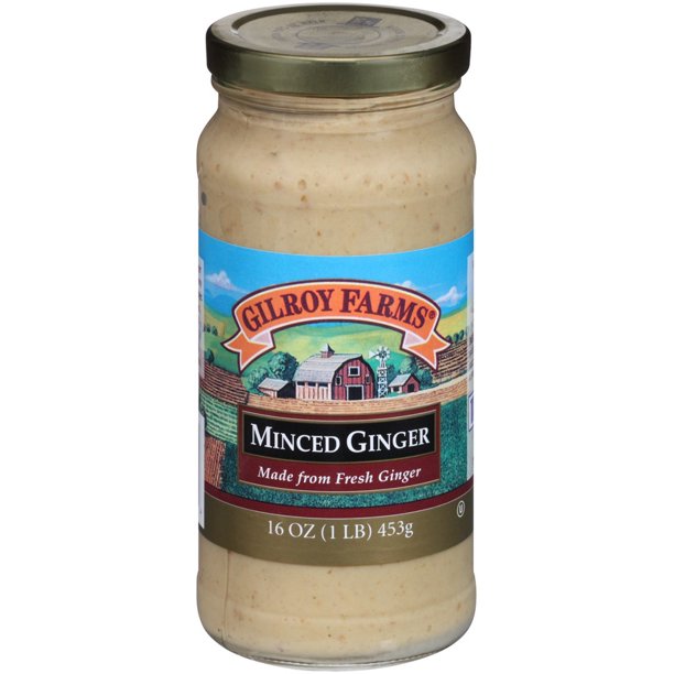 Gilroy Farms Minced Ginger, 16 Oz