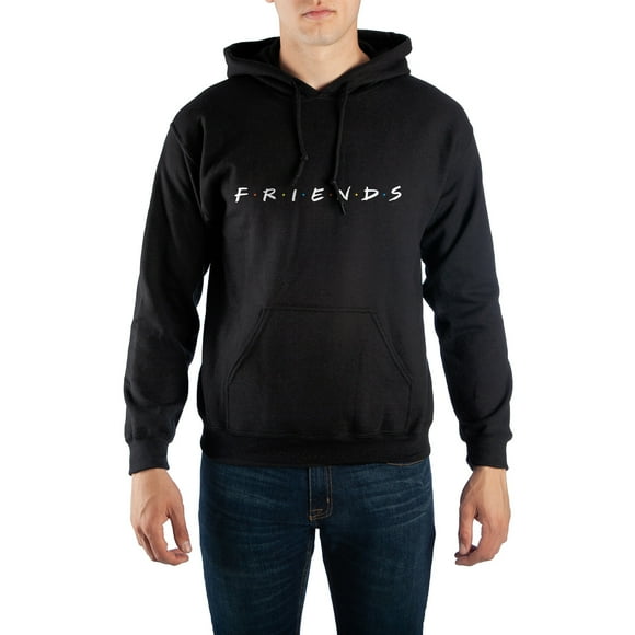 Friends Logos Black Hoodie