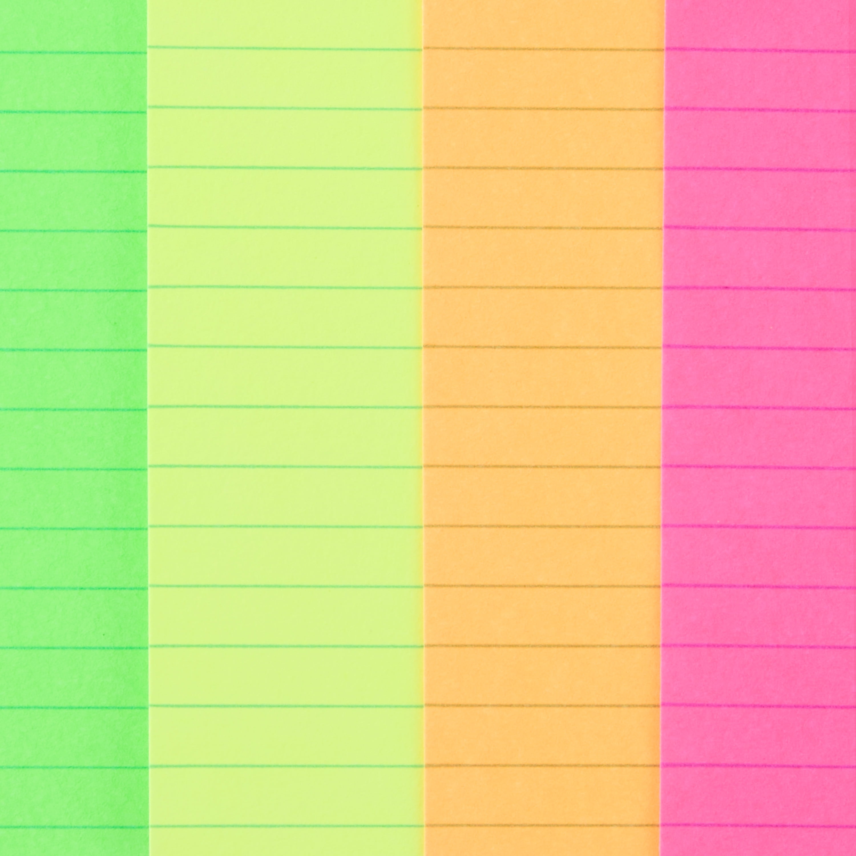 (4 pack) Pen+Gear Ruled Index Cards, Neon, 100 Count, 4 in x 6 in