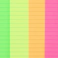 thumbnail image 4 of Pen+Gear Ruled Index Cards, Neon Colors, 100 Count, 4" x 6", 4 of 4