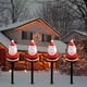 thumbnail image 3 of Solar Estaca Papá Noel LED Copo Nieve Navidad Luces Al Aire Libre Con Copos IP65 A Prueba para Patio Césped Rojo, 3 of 9