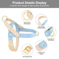 thumbnail image 5 of Didog Fashion No Pull Front Leading Dog Harness Soft Leather Adjustable Chest Vest with Handle, 5 of 8