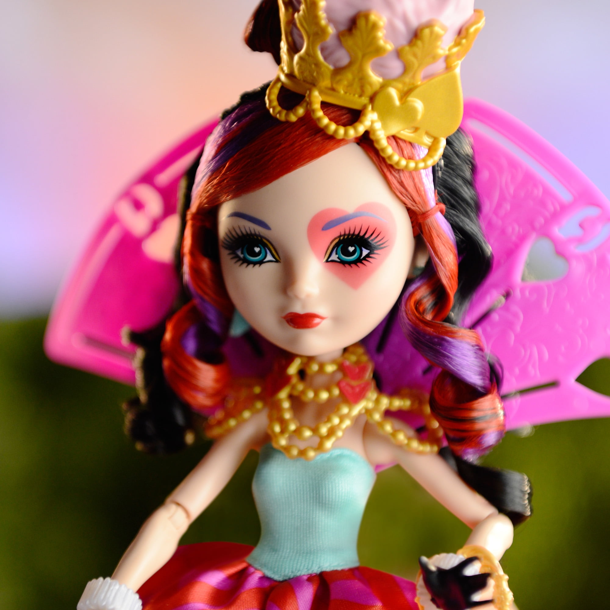 Free Shipping Ever After High Lizzie Hearts Doll New 