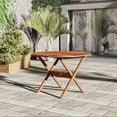 thumbnail image 4 of Amazonia Saralegui 5-Piece Solid Wood 100% FSC Octogonal Patio Dining Set, Gray Chairs, Seating Capacity: 4, 4 of 15
