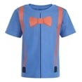 thumbnail image 3 of Blippi Boys’ T-Shirt and Shorts Set for Toddlers and Little Kids – Blue/Grey, 3 of 5