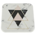 thumbnail image 2 of Diatom Cup Posavasos Absorción de Agua Aismiento Pad Anti Escaldado Diatom Tea Coaster 10x10cm Triángulo Baoblaze Práctico de costa de la bebida de Diatomite, 2 of 6