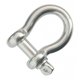 thumbnail image 5 of Grillete con Tornillo Pin Ajustable Hebilla de Acero Inoxidable Barco Grilletes para Cuerda Ancla / 7/8 Pulgada Sunnimix Grillete D de acero inoxidable, 5 of 6
