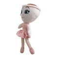 thumbnail image 4 of Ballerina Cappuccina Pillow 10in, Italian Brainrot Figurines Stress Relief Home Room Dormitory Decorations Plushies, 4 of 4