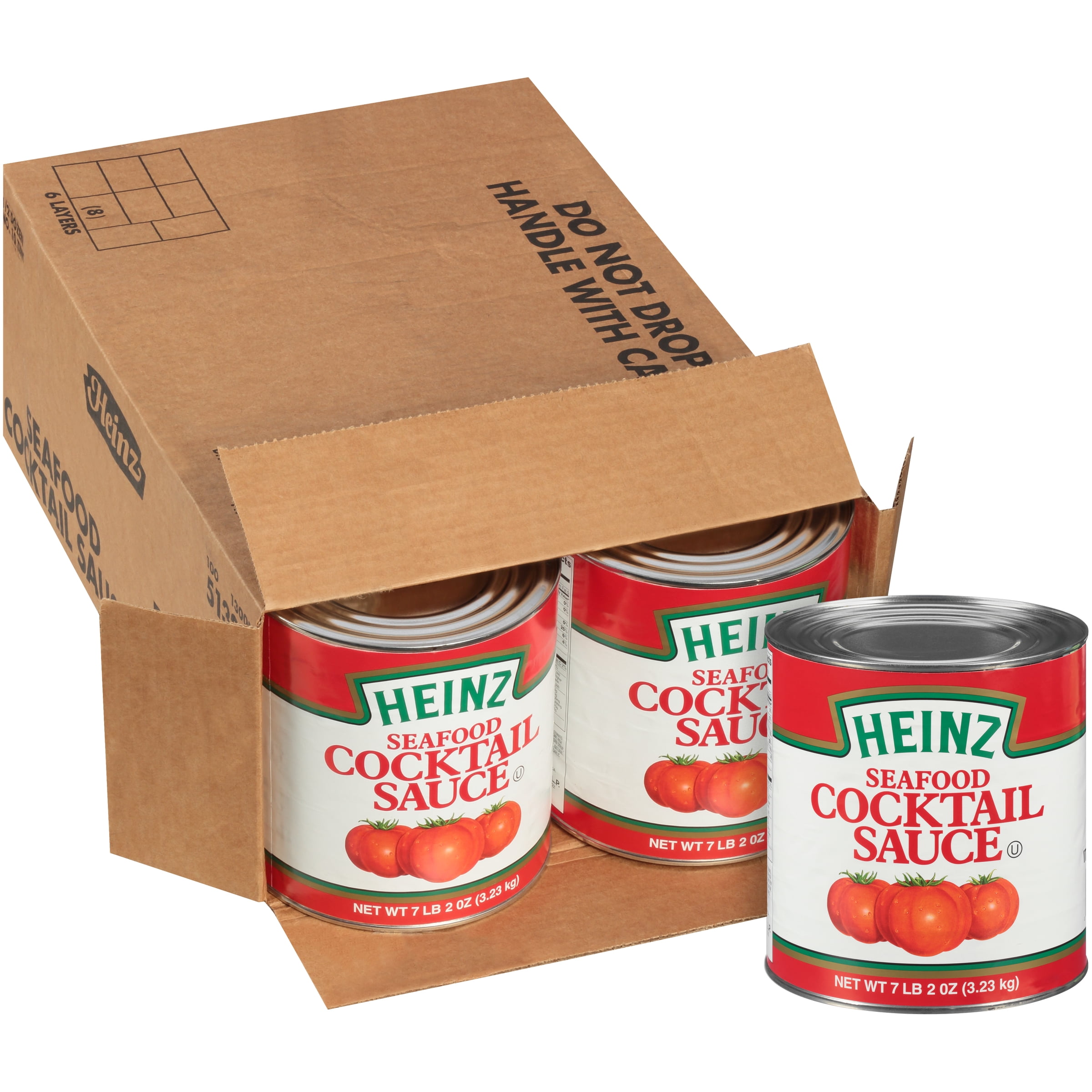 HEINZ Cocktail Sauce 10 Can, 7.2 lb. (Pack of 6)