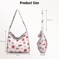 thumbnail image 5 of Sac Fourre-Tout en Toile Coccinelle Mignonne – Motif Dessin Animé à Pois Rouges, Imprimé Coccinelle de Jardin, Réutilisable et Écologique, 5 of 5