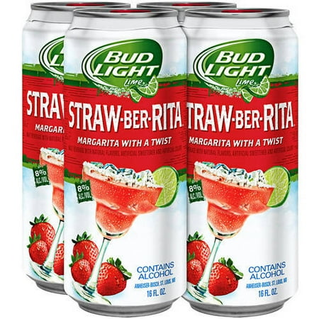 bud light lime stra ber margarita with a twist 16 fl bud light margarita calories