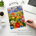 thumbnail image 5 of FMSHPON Monet Colorful Flowers Painting Clipboard Hardboard Wood Nursing Clip Board and Pull for Standard A4 Letter 13x9 inches, 5 of 8