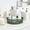 Green, variant on 360° Rotating Makeup Organizer, Clear Lazy Susan Turntable, Spinning Storage Tray for Vanity & Bathroom
