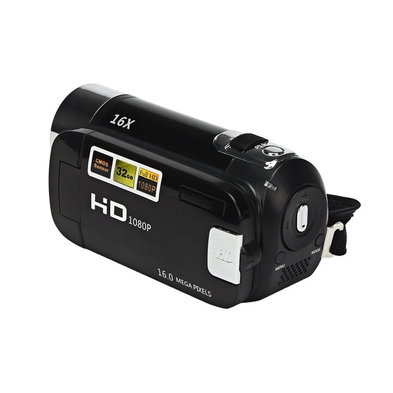 SCNOR 1080P HD Digital Camera with 16x Zoom,270° Rotation, and LED