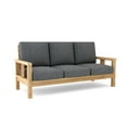 thumbnail image 6 of Anderson Teak South Bay Traditional Teak Deep Seating Sofa in Brown, 6 of 8