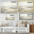 thumbnail image 4 of Designart "Desert Sands Drybrush" Landscapes Wall Decor, 4 of 5