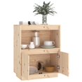 thumbnail image 2 of vidaXL Sideboard 60x34x75 cm Solid Wood Pine, 2 of 5