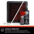 thumbnail image 2 of K&N Air Filter Cleaning Kit: Aerosol Filter Cleaner and Oil Kit; Restores Engine Air Filter Performance; Service Kit-99-5050, 2 of 6