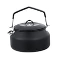 thumbnail image 2 of Miulika Camping Kettle Camping Tea Kettle Portable Lightweight Outdoor Teapot Outdoor Kettle for Fishing Climbing Outdoor Backpacking Black, 2 of 9