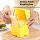 thumbnail image 5 of Caja de mantenimiento fresco Naiovety en forma de queso para almacenamiento en refrigerador blanco, 5 of 6