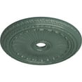 thumbnail image 3 of 35 1/8"OD x 4 7/8"ID x 2 1/2"P Viceroy Ceiling Medallion (Fits Canopies up to 4 7/8"), Hand-Painted Cloud Burst, 3 of 6