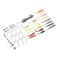 thumbnail image 4 of Kit de 42 señuelos de pesca, cebos profesionales incisivos y realistas, juego de aparejos para pesca al aire libre., 4 of 14