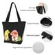 thumbnail image 4 of Balery Hello Summer Gnome Bolsa de Hombro con Diseño, Bolsa Grande y Duradera, Bolsa Versátil para Compras, 4 of 6