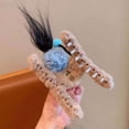 thumbnail image 4 of onlyliua Liquidación Bonita y Divertida Pinza para El Pelo de Invierno para Niña, Suave, Decorativa, con Forma de Tarjeta para El Pelo, Trenza Que Se Eleva, Divertida y Loca., 4 of 4