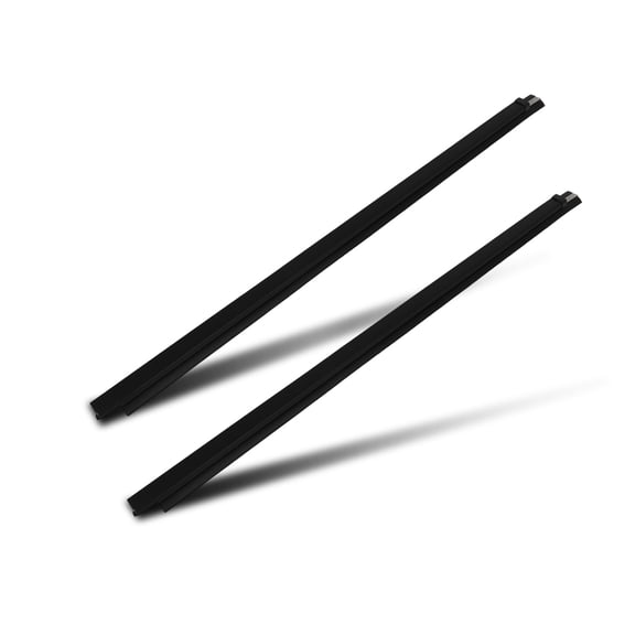 cciyu 2PCS Black Window Molding Trim Compatible with 1995-2004 For Toyota For Tacoma OEM 68160-04020 68210-04020 – Noise Reduction & Leak Proof