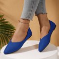 thumbnail image 2 of Ladies Walking Shoes with Arch Support Comfortable Daily Errands Women's Comfortable On Ballet With Square Toe, 2 of 9