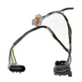 thumbnail image 3 of KarParts360 For Chevy Malibu 2008 09 10 11 2012 Headlight Socket And Connector Wire Harness | Plastic | Black and Gray | Blade Terminal | Male Female | Male Terminal | Replacement For 15930264, 3 of 4