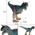 thumbnail image 4 of 1PC Imitation Dinosaur Model Toys Carnotaurus Model Ornament Plastic Dinosaur Model Toys Vivid Mini Dinosaur Model Desktop Decor for Home Bar Store, 4 of 6