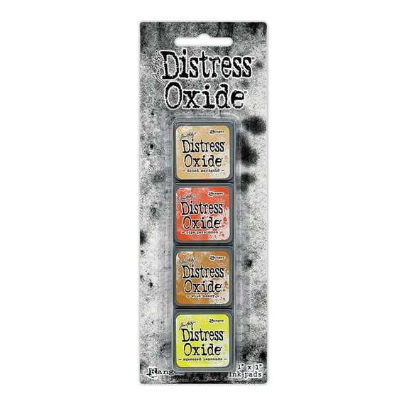 Tim Holtz Distress Mini Oxide Ink Pads 4/Pkg-Kit #8