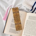 thumbnail image 4 of Kdxio Vintage Map Print Metal Tassel Bookmarks,Perfect Gift for Art Lovers and Bookworms Metal Bookmarks for Women, 4 of 8