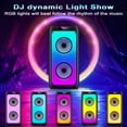 thumbnail image 6 of JYX Karaoke Machine for Adult, Bluetooth Speaker with Microphone, Home Party Karaoke Speaker System with DJ Light, Support TWS, Usb, TF Card, Aux-in, Perfect Graduation Gift, T10-T, 6 of 17
