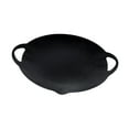 thumbnail image 4 of Sartén coreana para parrilla, antiadherente, circular, teppanyaki, con asas, plancha de hierro 36 cm, 4 of 9