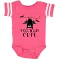 thumbnail image 3 of Inktastic Halloween Bat Frightfully Cute Holiday Boys or Girls Baby Bodysuit, 3 of 5