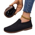 thumbnail image 4 of Willtoo Women’s Orthopedic Knit Comfort Loafers – Slip-Resistant Walking Shoes, Non-Slip Walking Fashion Retro Lightweight Penny, 4 of 6