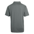thumbnail image 3 of Men's Cutter & Buck Gray UCF Knights Citronaut Logo Big & Tall DryTec Prospect Textured Stretch Polo, 3 of 3