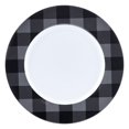 thumbnail image 5 of Ensemble de service 16PC Carreauté Gris Noir, 5 of 5