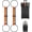 Rainbow, variant on Luggage Connector Straps for Suitcase, Adjustable Travel Belt for Carry  Bag, Backpack, Accessories, Thickened Elastic Add A Bag Bungee Strap, 2 Pack