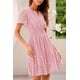 thumbnail image 3 of Vestido PRETTYGARDEN 2025 Verano Encaje Rosa XL, 3 of 8