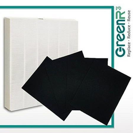 Greenr3 Air Purifier True Hepa Air Filter 4 Replacement Carbon Filters For Winix Fits 5300 6300 5300 2 6300 2 P300 C535 5000b 5000 5500 9000 Plasma Wave Wac5300 Wac5500 Wac6300 And More Walmart Com Walmart Com