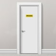 thumbnail image 5 of Uxcell 6"x2" Private Sign Acrylic Self Adhesive Door Sticker Wall Mounting Sign Golden, 5 of 5