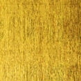 thumbnail image 1 of Ahgly Company Machine Washable Indoor Square Oriental Yellow Modern Area Rugs, 6' Square, 1 of 4