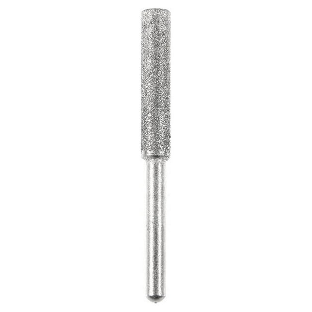 Riwesomey Taladros de molienda recubiertos de 4,0/4,8/5,5mm, herramientas eléctricas a prueba de herrumbre, afilador de motosierras resistente Herramientas eléctricas 3*4.8mm
