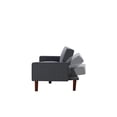 thumbnail image 4 of SEGMART Multifunctional Sleeper Sofa, Couch Recliner Convertible Bed, Modern Adjustable Futon Couch Bed, Upholstered Sofa Bed with Reversible Chaise, 3-Seat Couch Sleeper for Living Room, B3015, 4 of 8